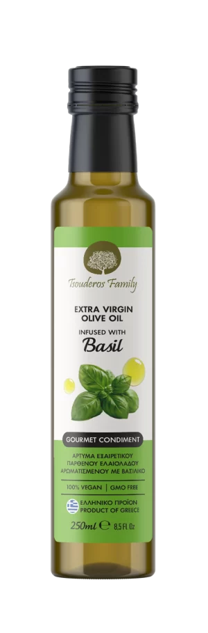 250 ml - Basil - Ladi Tsouderos Family - Extra_Virgin_Olive_Oil
