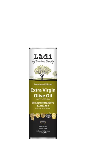 LADI - 1 l Tin - Ladi Tsouderos Family - Extra Virgin Olive Oil