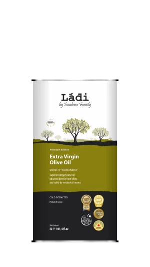 LADI - 3 l Tin - Ladi Tsouderos Family - Extra Virgin Olive Oil